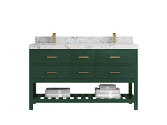 Parker 60 in. W x 22 in. D Double Sink Bathroom Vanity - photo 30