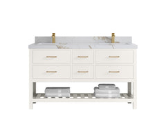 Parker 60 in. W x 22 in. D Double Sink Bathroom Vanity - photo 14