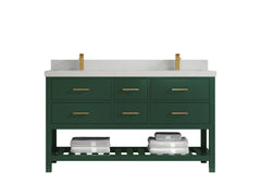 Parker 60 in. W x 22 in. D Double Sink Bathroom Vanity - photo 10