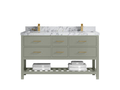 Parker 60 in. W x 22 in. D Double Sink Bathroom Vanity - photo 20