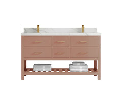 Parker 60 in. W x 22 in. D Double Sink Bathroom Vanity - photo 20