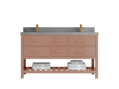 Parker 60 in. W x 22 in. D Double Sink Bathroom Vanity - photo 40