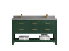 Parker 60 in. W x 22 in. D Double Sink Bathroom Vanity - photo 26