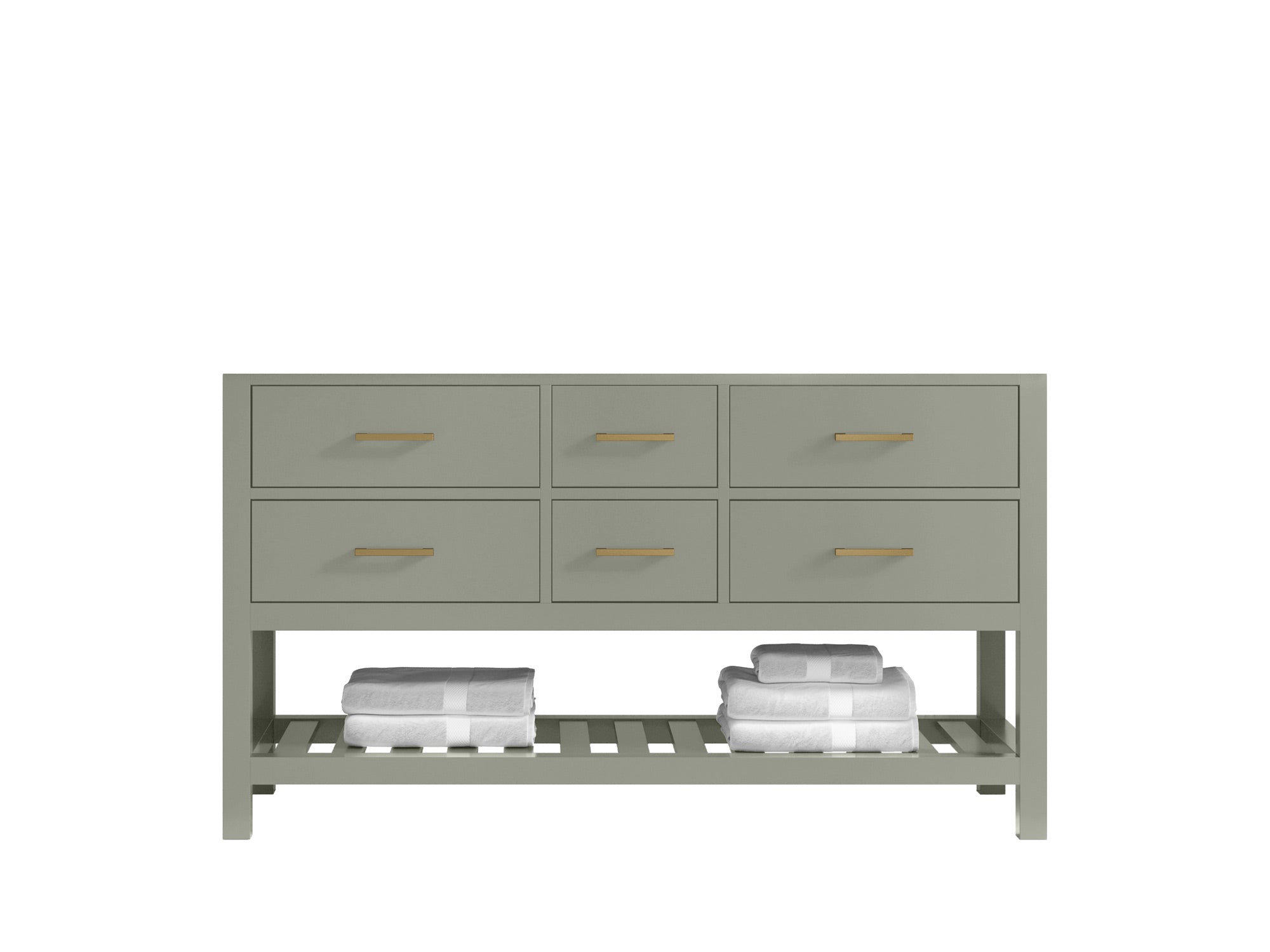 Parker 60 in. W x 22 in. D Double Sink Bathroom Vanity - Willow Bath and Vanity