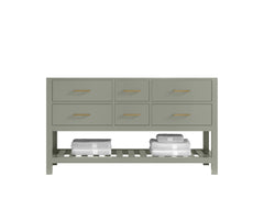Parker 60 in. W x 22 in. D Double Sink Bathroom Vanity - photo 6