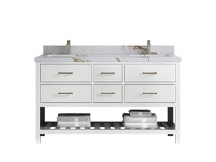 Parker 60 in. W x 22 in. D Double Sink Bathroom Vanity - photo 14