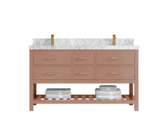 Parker 60 in. W x 22 in. D Double Sink Bathroom Vanity - photo 12