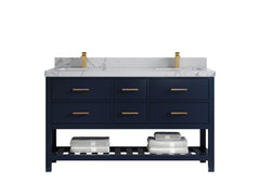 Parker 60 in. W x 22 in. D Double Sink Bathroom Vanity - photo 34