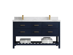 Parker 60 in. W x 22 in. D Double Sink Bathroom Vanity - photo 18