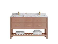 Parker 60 in. W x 22 in. D Double Sink Bathroom Vanity - photo 44