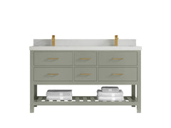 Parker 60 in. W x 22 in. D Double Sink Bathroom Vanity - photo 10