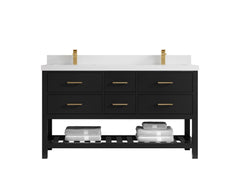 Parker 60 in. W x 22 in. D Double Sink Bathroom Vanity - photo 38