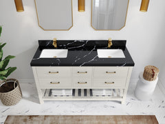 Parker 60 in. W x 22 in. D Double Sink Bathroom Vanity - photo 11