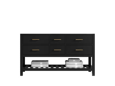Parker 60 in. W x 22 in. D Double Sink Bathroom Vanity - Willow Bath and Vanity