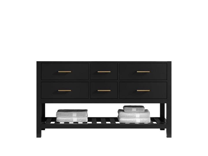 Parker 60 in. W x 22 in. D Double Sink Bathroom Vanity - photo 6