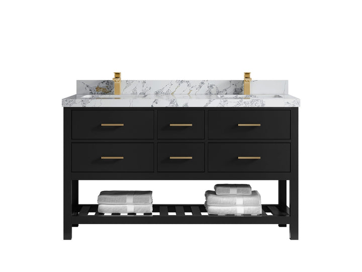 Parker 60 in. W x 22 in. D Double Sink Bathroom Vanity - photo 20