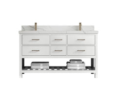 Parker 60 in. W x 22 in. D Double Sink Bathroom Vanity - photo 16