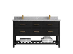Parker 60 in. W x 22 in. D Double Sink Bathroom Vanity - photo 26