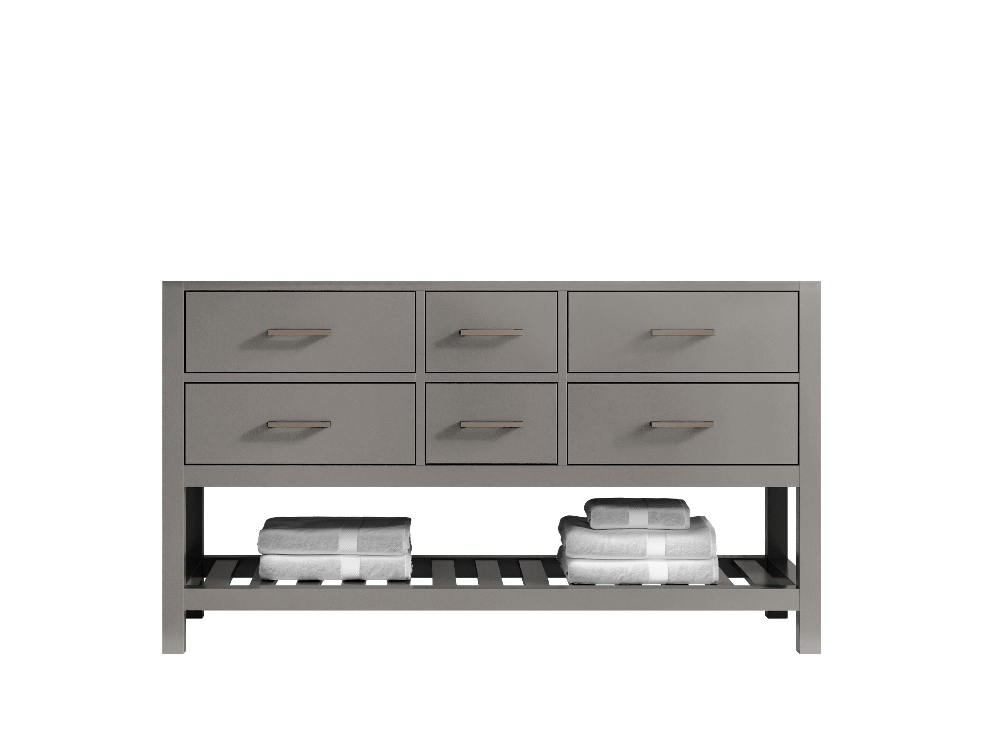 Parker 60 in. W x 22 in. D Double Sink Bathroom Vanity - Willow Bath and Vanity