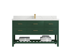 Parker 60 in. W x 22 in. D Single Sink Bathroom Vanity - photo 20