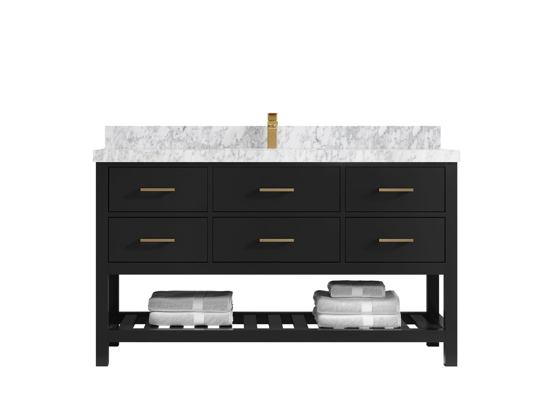 Parker 60 in. W x 22 in. D Single Sink Bathroom Vanity - Willow Bath and Vanity