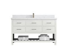 Parker 60 in. W x 22 in. D Single Sink Bathroom Vanity - photo 24