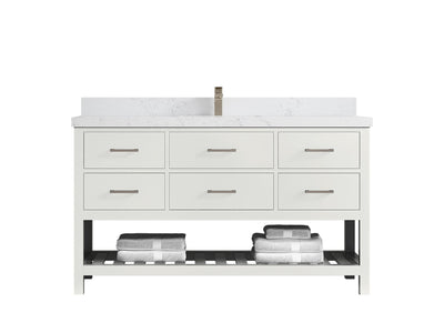 Parker 60 in. W x 22 in. D Single Sink Bathroom Vanity - Willow Bath and Vanity
