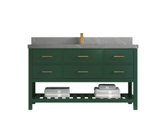 Parker 60 in. W x 22 in. D Single Sink Bathroom Vanity - photo 26