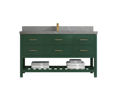 Parker 60 in. W x 22 in. D Single Sink Bathroom Vanity - Willow Bath and Vanity