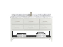 Parker 60 in. W x 22 in. D Single Sink Bathroom Vanity - photo 8