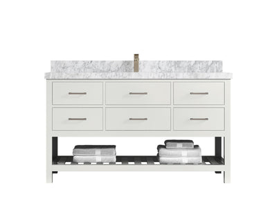 Parker 60 in. W x 22 in. D Single Sink Bathroom Vanity - Willow Bath and Vanity