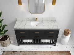 Parker 60 in. W x 22 in. D Single Sink Bathroom Vanity - photo 13
