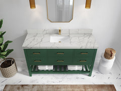 Parker 60 in. W x 22 in. D Single Sink Bathroom Vanity - photo 33