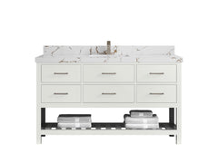 Parker 60 in. W x 22 in. D Single Sink Bathroom Vanity - photo 30
