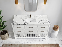 Parker 60 in. W x 22 in. D Single Sink Bathroom Vanity - photo 33