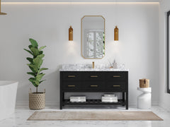 Parker 60 in. W x 22 in. D Single Sink Bathroom Vanity - photo 2