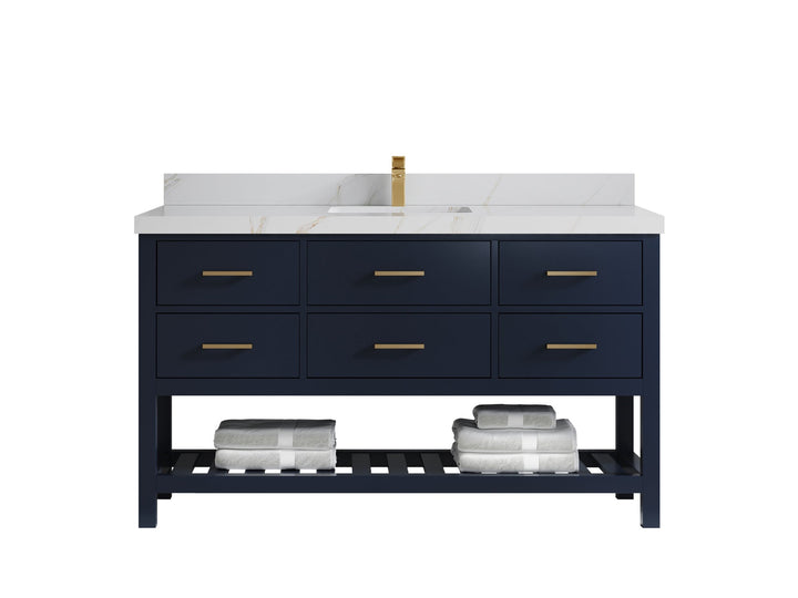 Parker 60 in. W x 22 in. D Single Sink Bathroom Vanity - photo 20