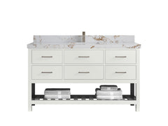 Parker 60 in. W x 22 in. D Single Sink Bathroom Vanity - photo 32