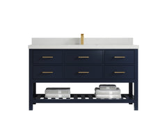 Parker 60 in. W x 22 in. D Single Sink Bathroom Vanity - photo 10