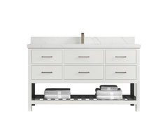 Parker 60 in. W x 22 in. D Single Sink Bathroom Vanity - photo 16