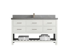 Parker 60 in. W x 22 in. D Single Sink Bathroom Vanity - photo 28
