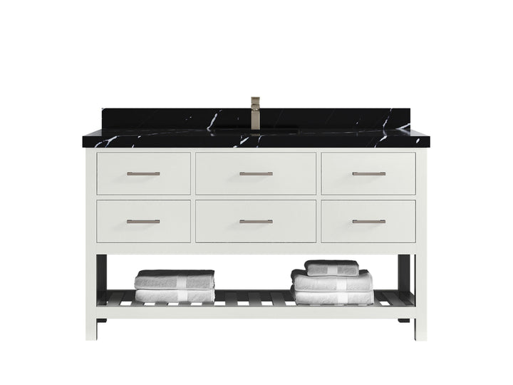 Parker 60 in. W x 22 in. D Single Sink Bathroom Vanity - photo 12