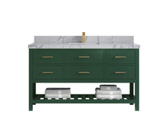 Parker 60 in. W x 22 in. D Single Sink Bathroom Vanity - photo 34