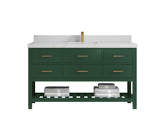 Parker 60 in. W x 22 in. D Single Sink Bathroom Vanity - photo 16