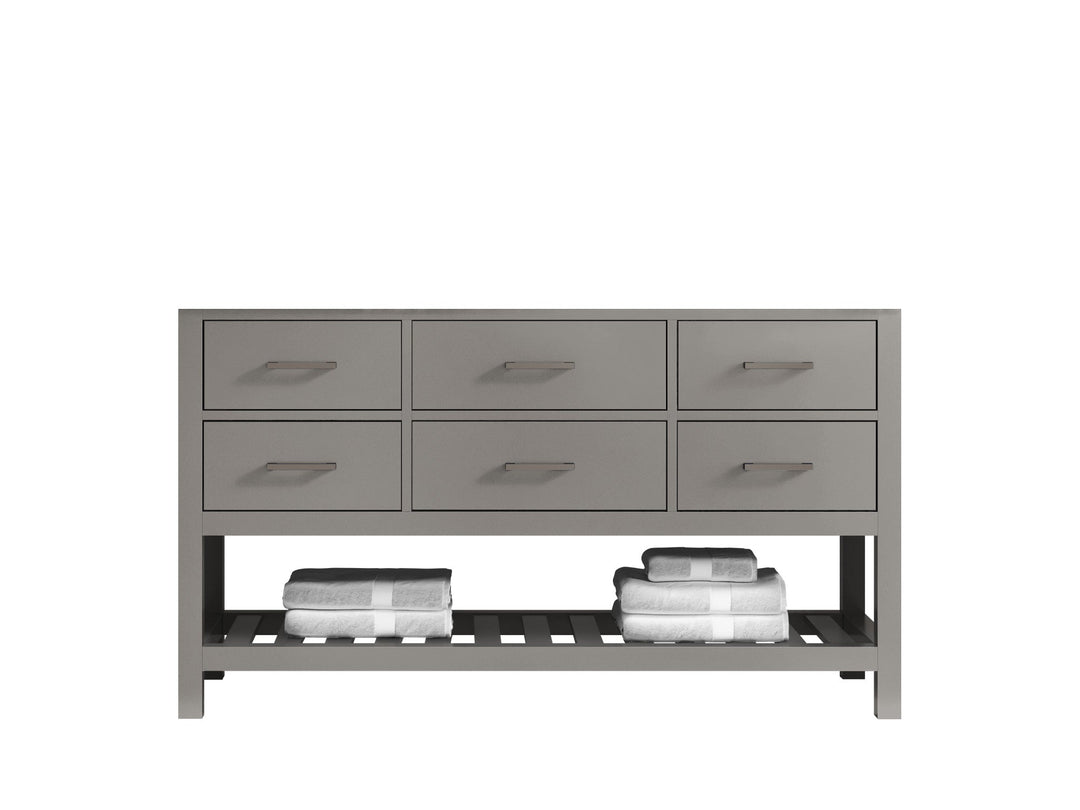 Parker 60 in. W x 22 in. D Single Sink Bathroom Vanity - Willow Bath and Vanity