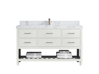 Parker 60 in. W x 22 in. D Single Sink Bathroom Vanity - Willow Bath and Vanity