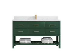 Parker 60 in. W x 22 in. D Single Sink Bathroom Vanity - photo 22