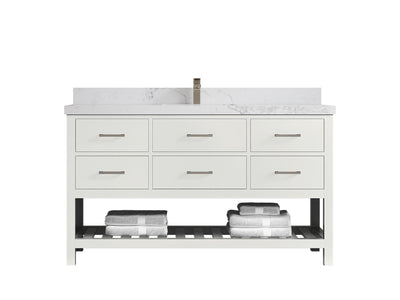 Parker 60 in. W x 22 in. D Single Sink Bathroom Vanity - Willow Bath and Vanity