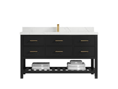 Parker 60 in. W x 22 in. D Single Sink Bathroom Vanity - photo 10