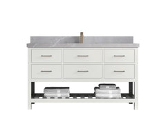 Parker 60 in. W x 22 in. D Single Sink Bathroom Vanity - photo 26